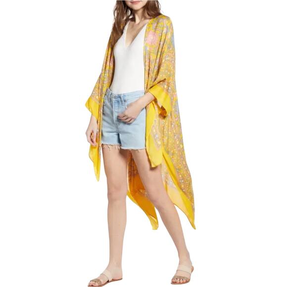 Free People Tops - NEW Free People Magic Dance Duster Kimono One Size